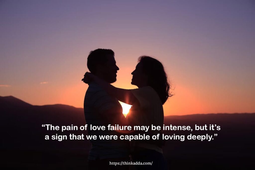 Top heart touching love failure quotes with images